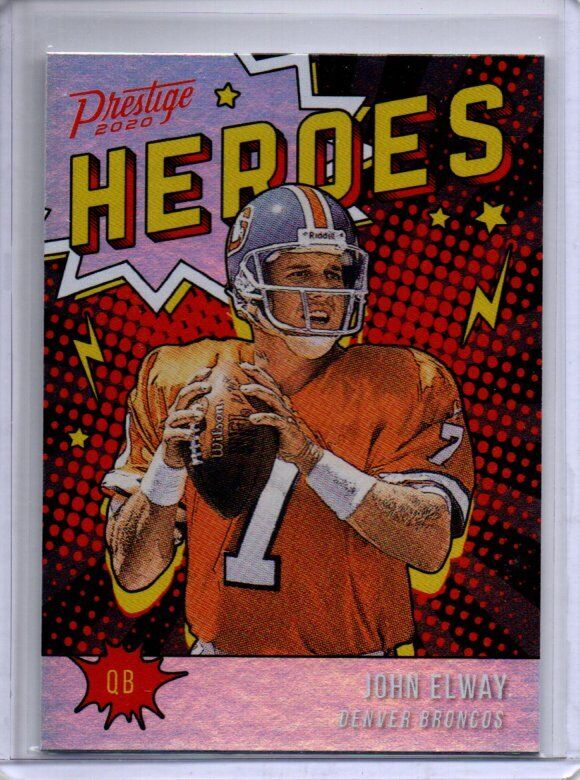 JOHN ELWAY 2020 PANINI PRESTIGE HEREOS #HE-JE