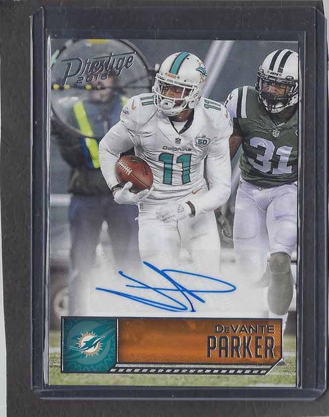 DEVANTE PARKER 2016 PRESTIGE VETERAN AUTO #38