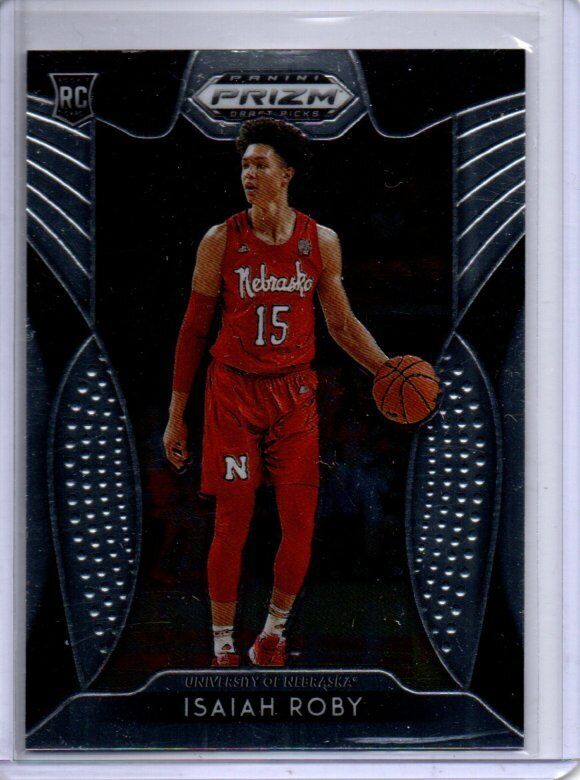 ISAIAH ROBY 2019 PANINI PRIZM DRAFT PICKS TRUE ROOKIE RC #46
