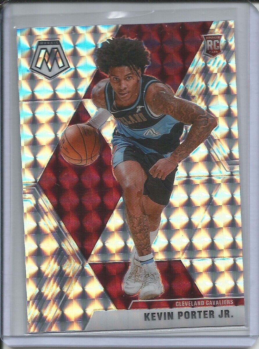 KEVIN PORTER JR 2019-20 PANINI MOSAIC SILVER WAVE PRIZM ROOKIE RC #248