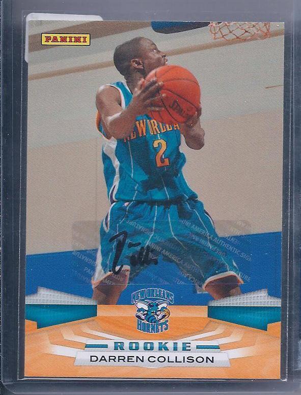 DARREN COLLISON 2009-10 PANINI AUTO RC #371