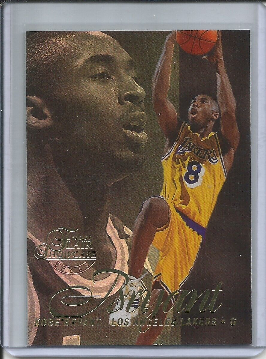 KOBE BRYANT 1996-97 FLAIR SHOWCASE ROW 2 SECTION 1 SEAT 31 ROOKIE RC