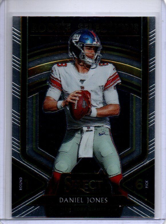 DANIEL JONES 2019 PANIN SELECT ROOKIE SELECTIONS ROOKIE RC #2