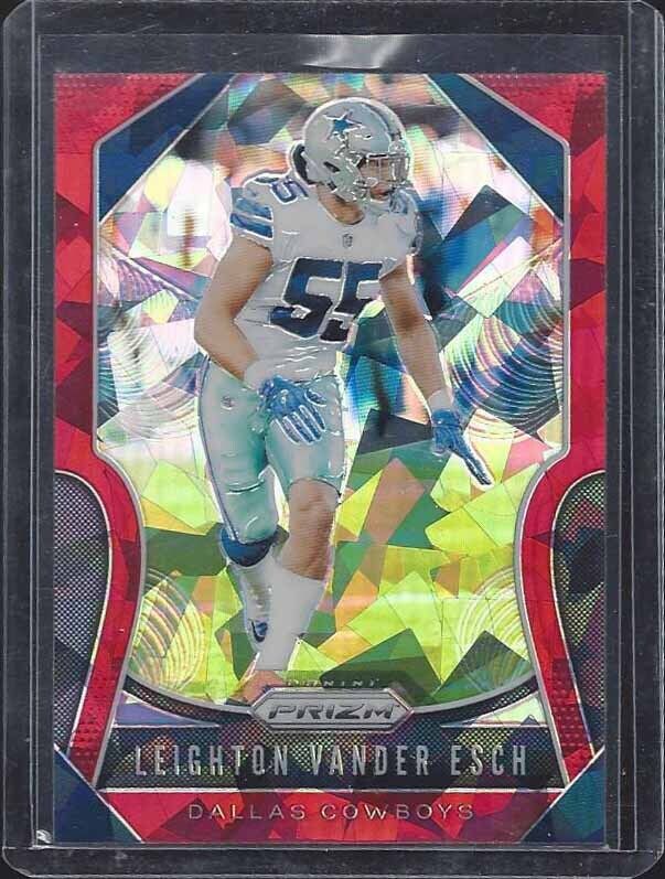 LEIGHTON VANDER ESCH 2019 PANINI PRIZM RED ICE CRYSTALS PRIZMS #41