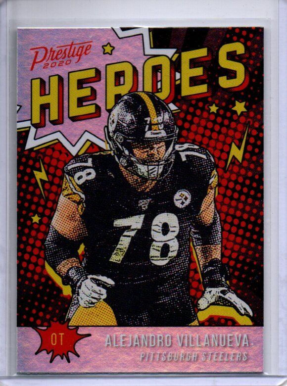 ALEJANDRO VILLANUEVA 2020 PANINI PRESTIGE HEREOS #HE-AV