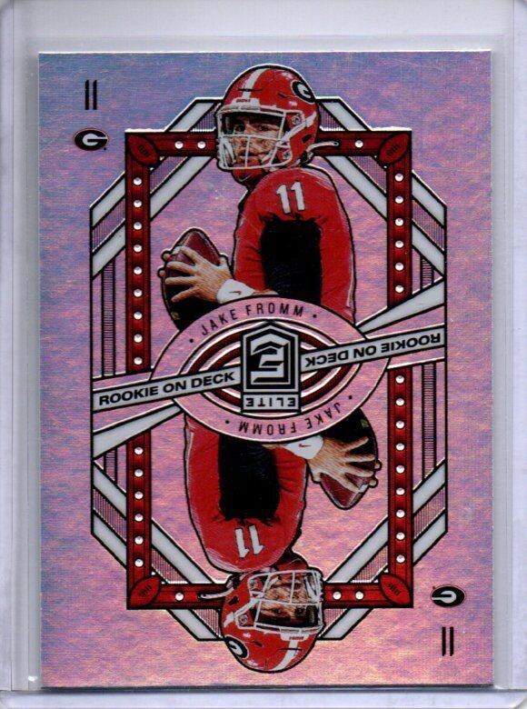 JAKE FROMM 2020 PANINI DONRUSS ELITE ROOKIE ON DECK ROOKIE RC #20