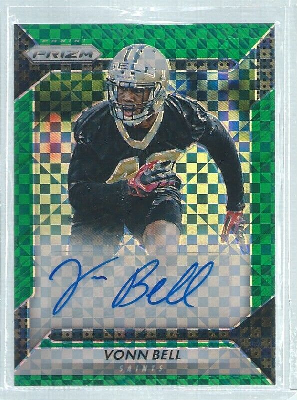 VONN BELL 2016 PANINI PRIZM GREEN POWER PRIZMS AUTO RC #D 5/49