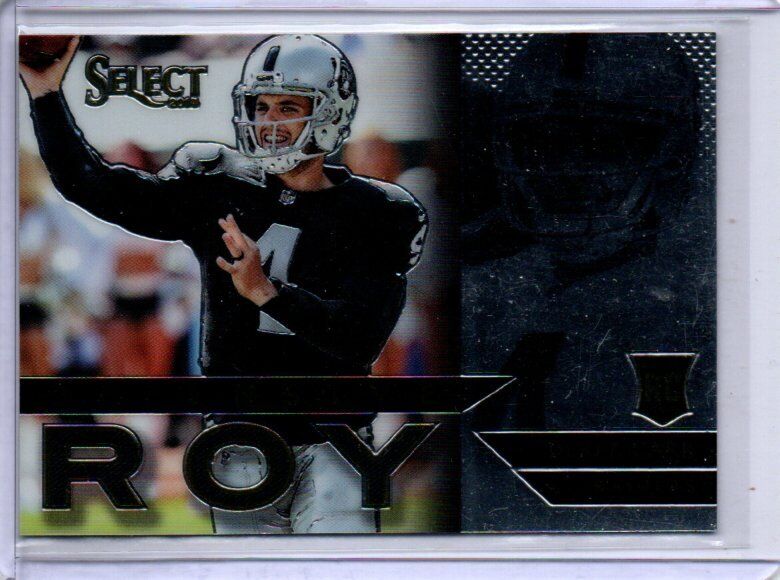 DEREK CARR 2014 PANINI SELECT OFFENSIVE ROY ROOKIE OF THE YEAR RC #OFF4