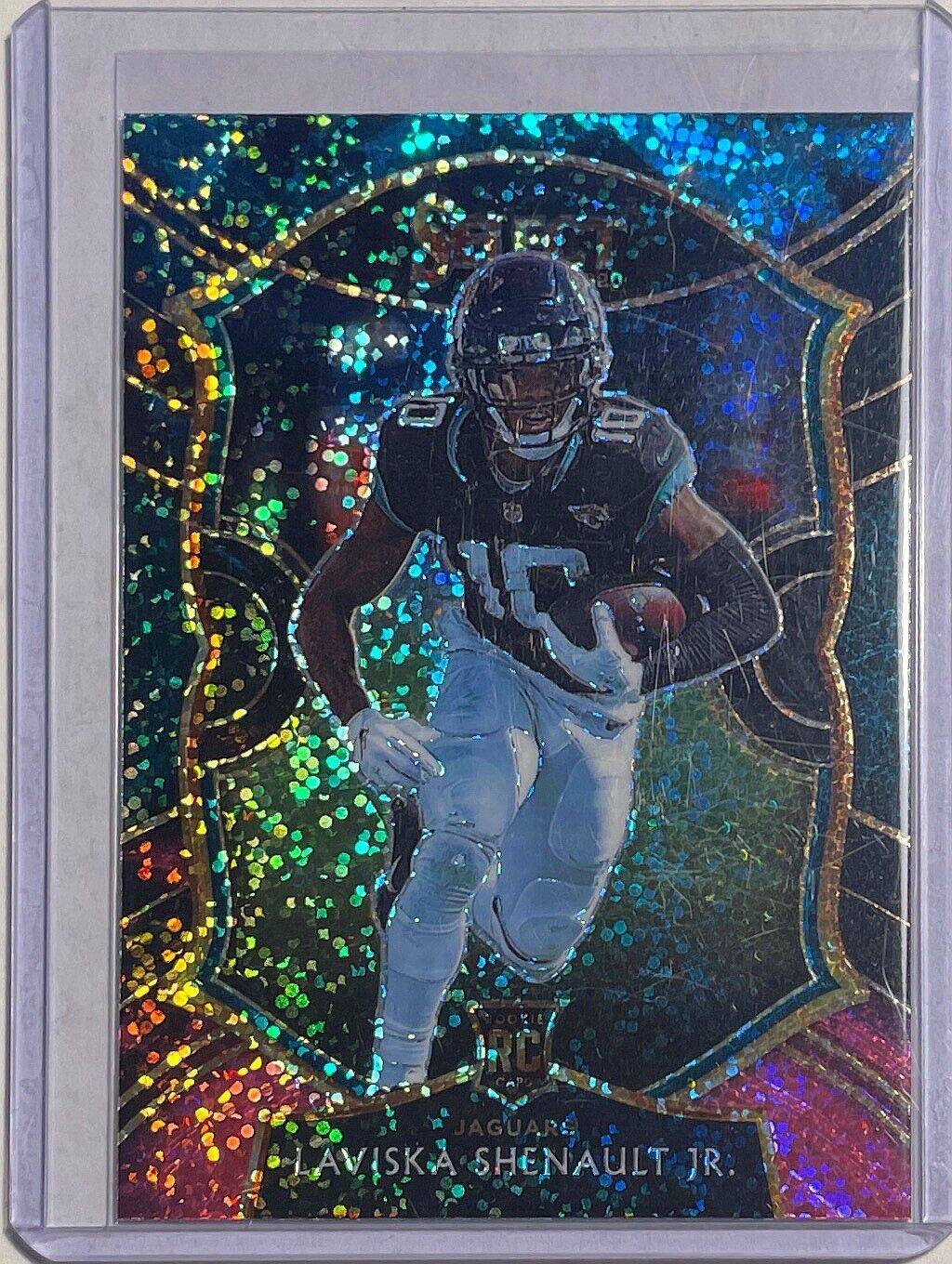 LAVISKA SHENAULT JR. 2020 PANINI SELECT CONCOURSE COSMIC PRIZM ROOKIE RC SSP #59