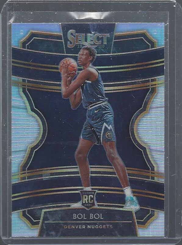 BOL BOL 2019-20 PANINI SELECT SILVER PRIZM ROOKIE RC #56