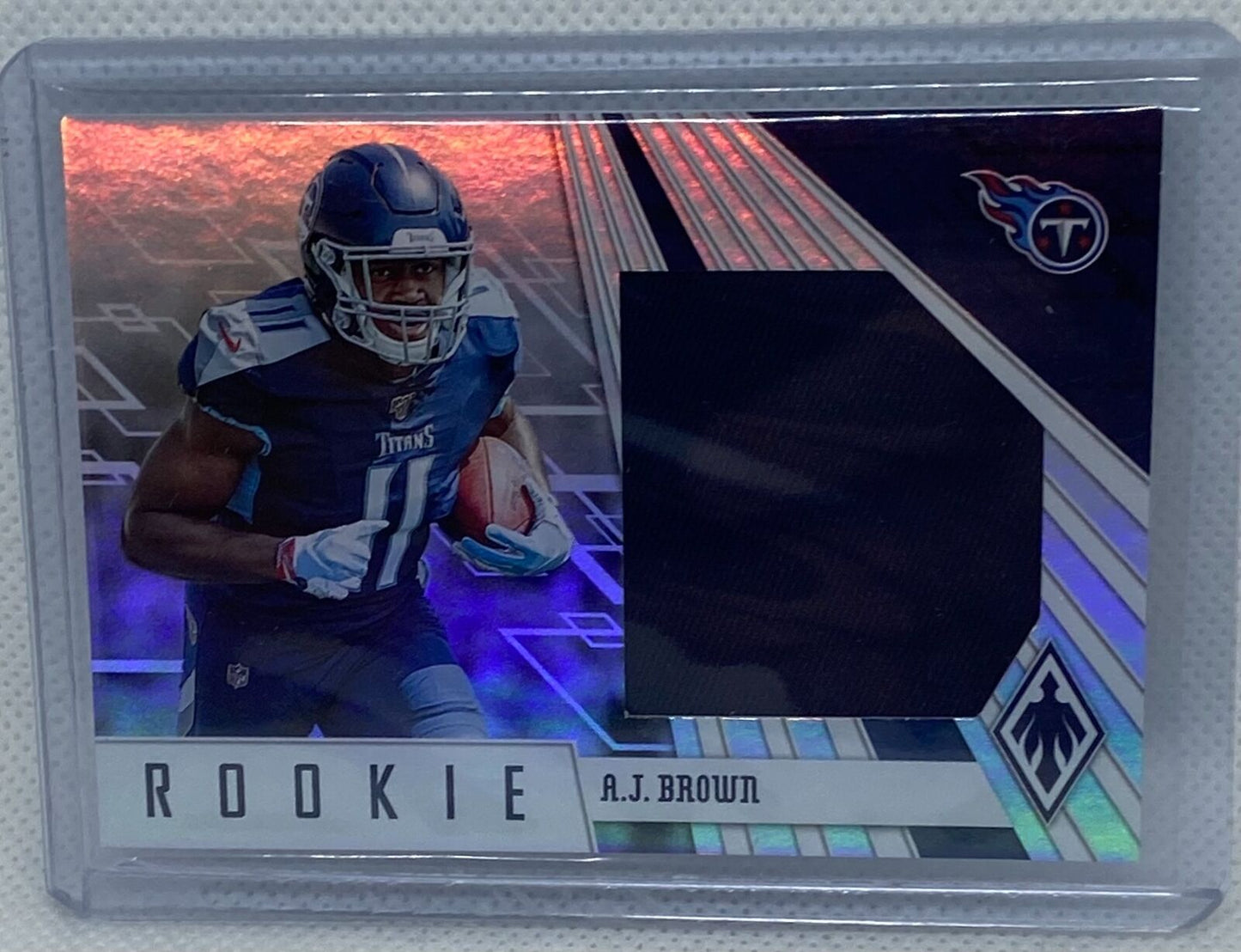 A.J. BROWN 2019 PANINI PHOENIX JERSEY ROOKIE RC #D 61/100