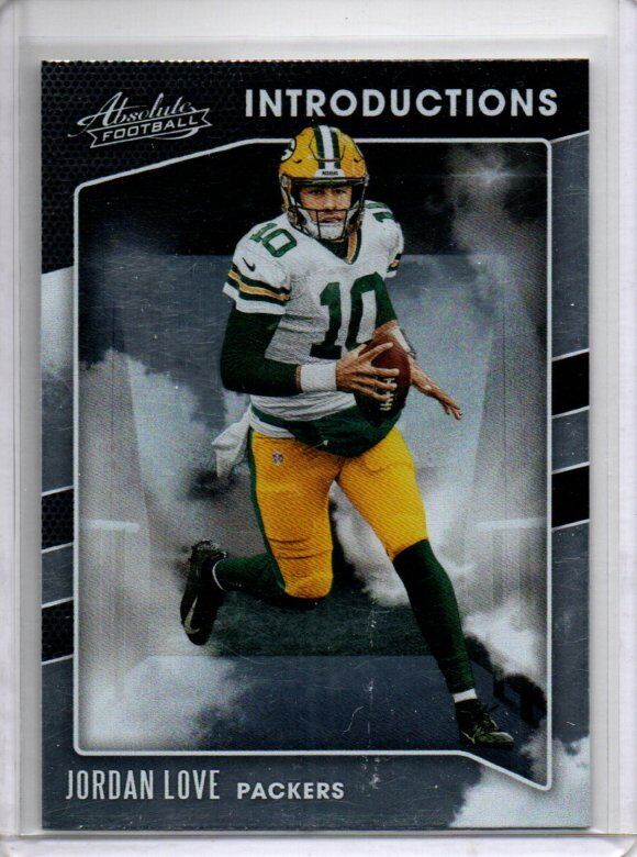 JORDAN LOVE 2020 PANINI ABSOLUTE INTRODUCTIONS ROOKIE RC #I-JL