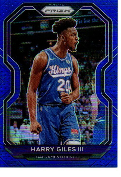 HARRY GILES III 2020-21 PANINI PRIZM BLUE PRIZMS #D 67/199