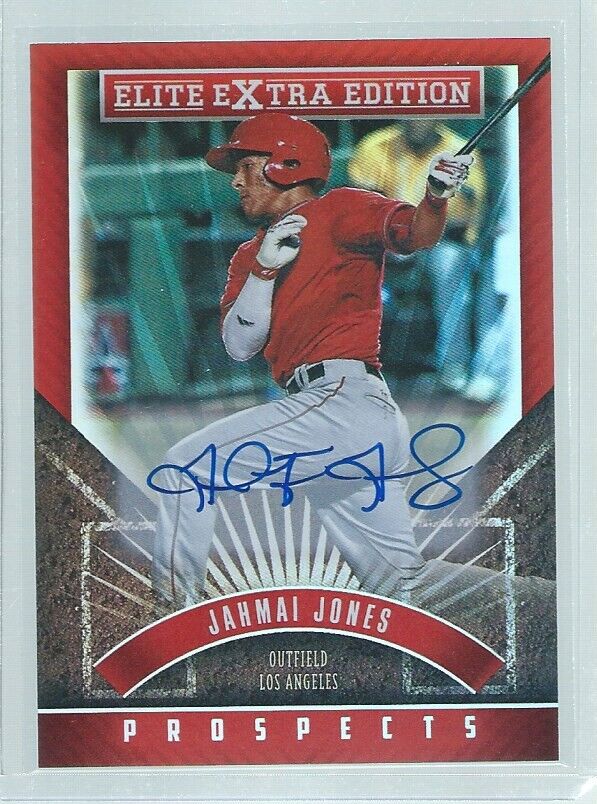 JAHMAI JONES 2015 ELITE EXTRA EDITION ON CARD AUTO PROSPECT