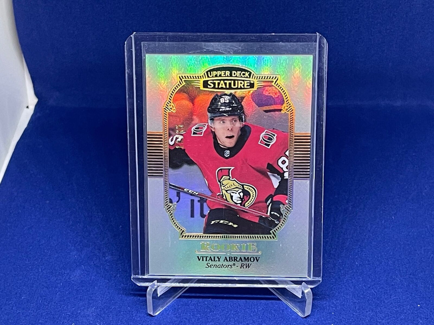 VITALY ABRAMOV 2019-20 UPPER DECK STATURE RC ROOKIE #D 10/85