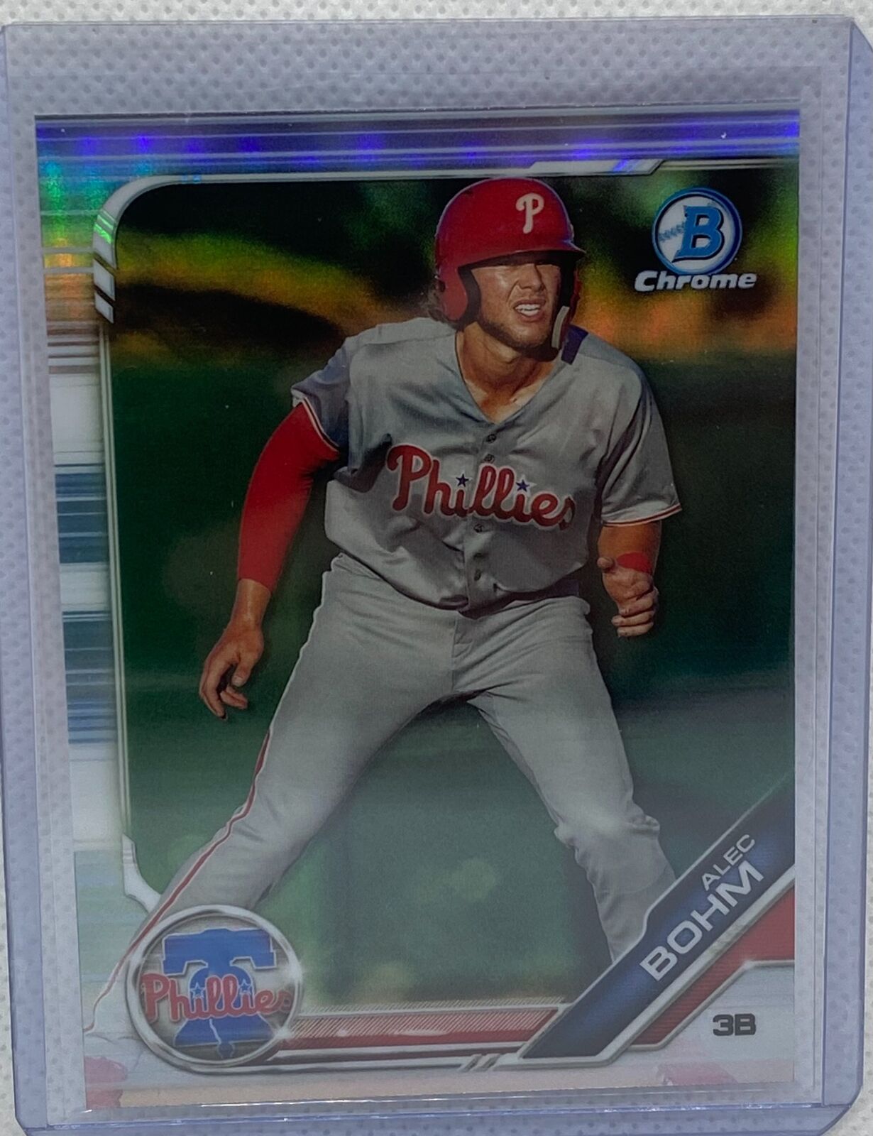 ALEC BOHM 2019 TOPPS BOWMAN CHROME PROSPECT REFRACTOR #BDC-162
