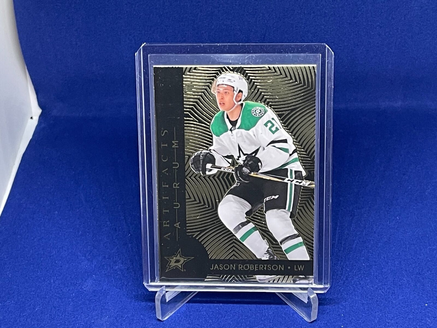 JASON ROBERTSON 2020-21 UPPER DECK ARTIFACTS AURUM