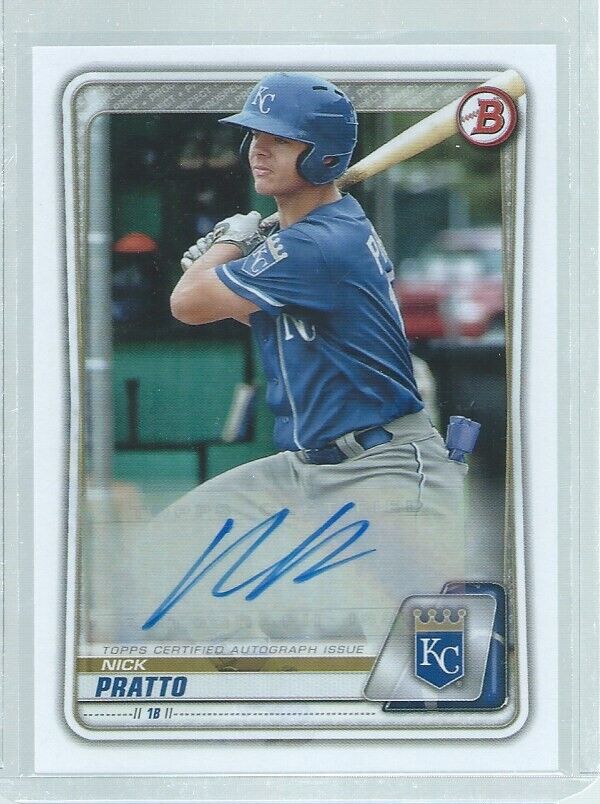 NICK PRATTO 2020 BOWMAN AUTO PROSPECT