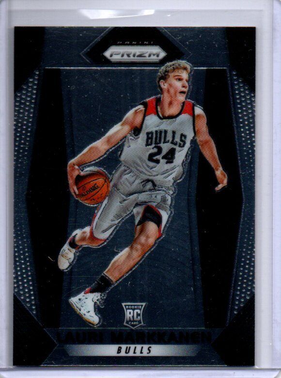LAURI MARKKANEN 2017-18 PANINI PRIZM TRUE ROOKIE RC #247
