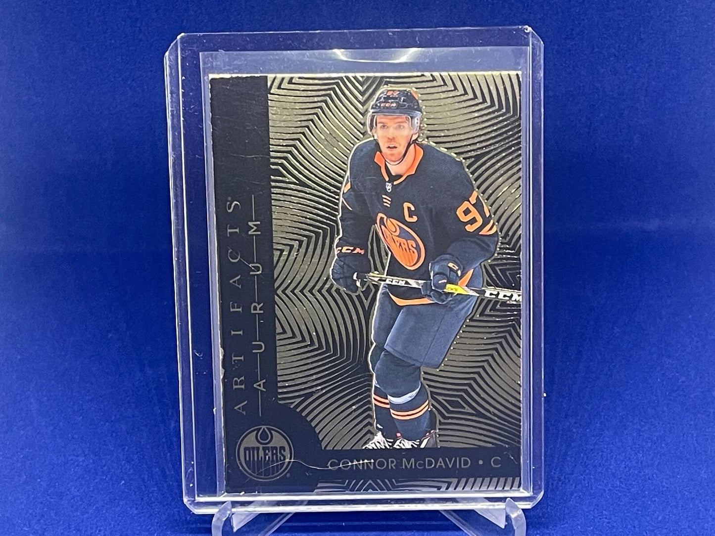 CONNOR MCDAVID 2020-21 UPPER DECK ARTIFACTS AURUM