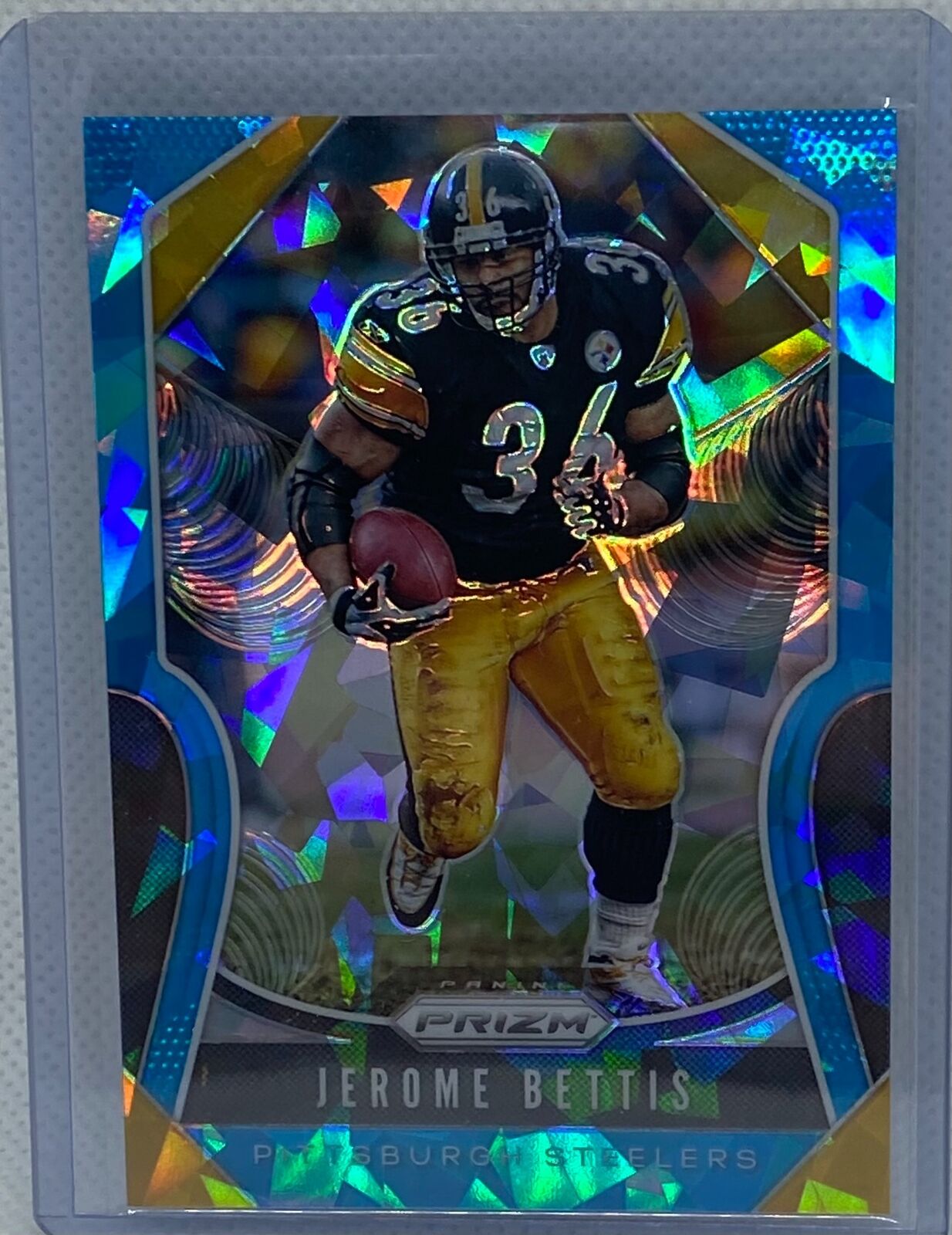 JEROME BETTIS 2019 PANINI PRIZM BLUE ICE PRIZM #D 85/99