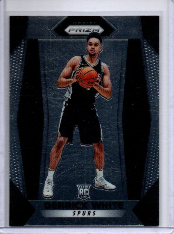 DERRICK WHITE 2017-18 PANINI PRIZM TRUE ROOKIE RC #298