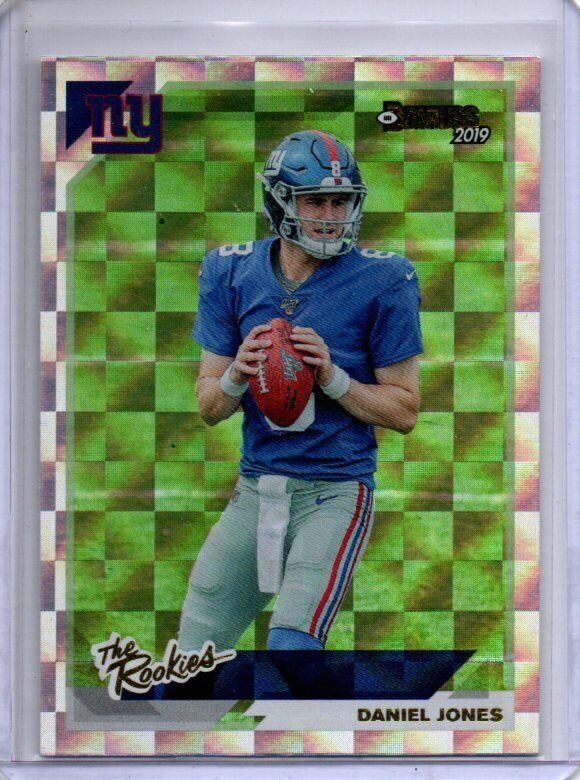 DANIEL JONES 2019 PANINI DONRUSS THE ROOKIES RC #TR-4