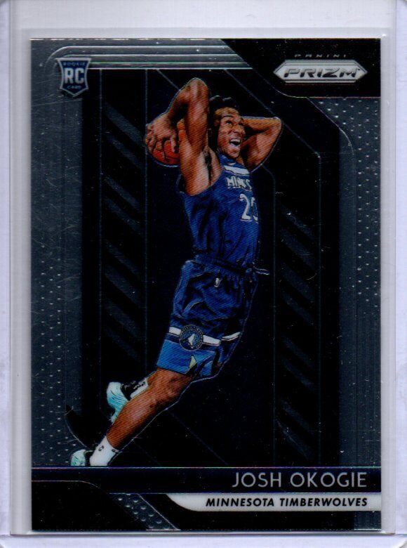 JOSH OKOGIE 2018-19 PANINI PRIZM TRUE ROOKIE RC #37