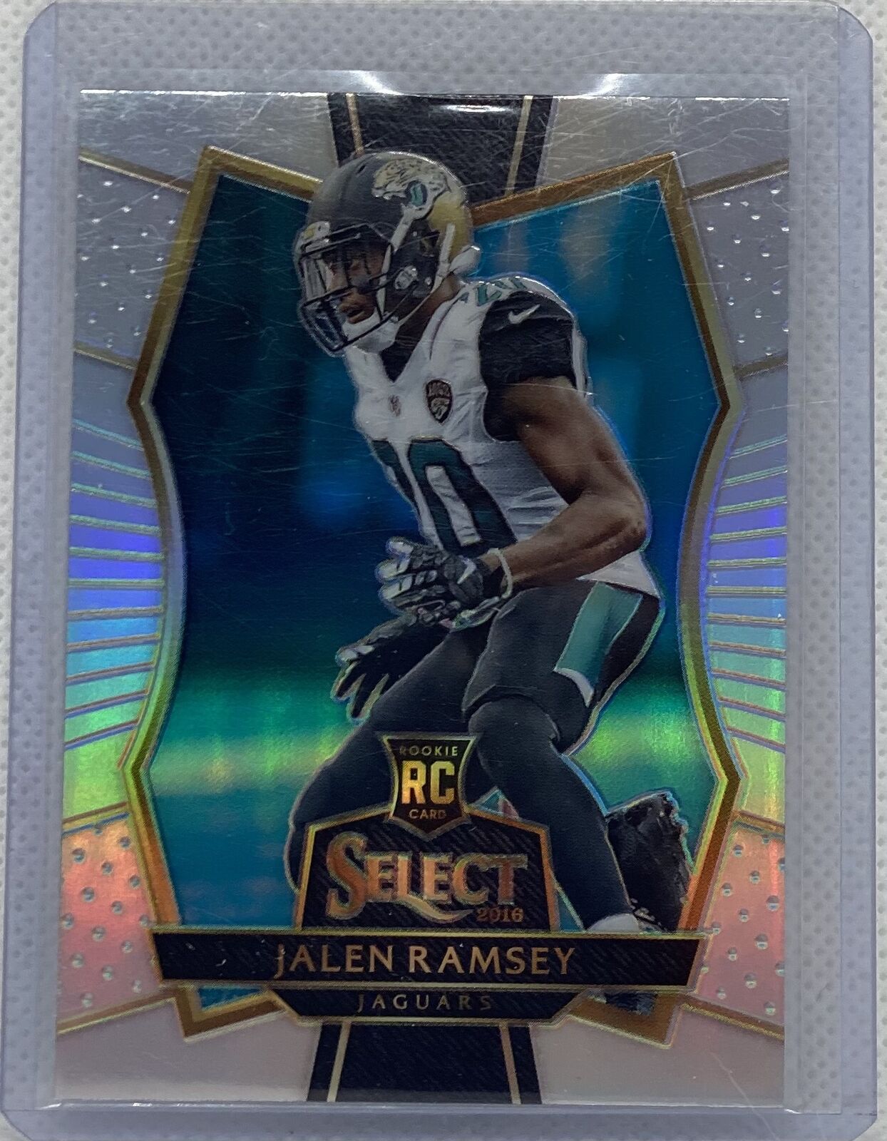 JALEN RAMSEY 2016 PANINI SELECT SILVER PRIZM ROOKIE RC #189
