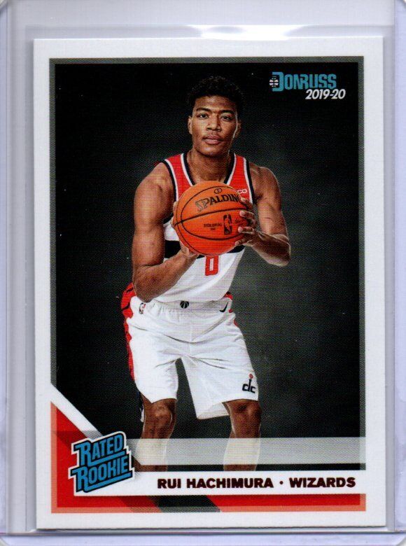 RUI HACHIMURA 2019-20 PANINI DONRUSS TRUE ROOKIE RC #208