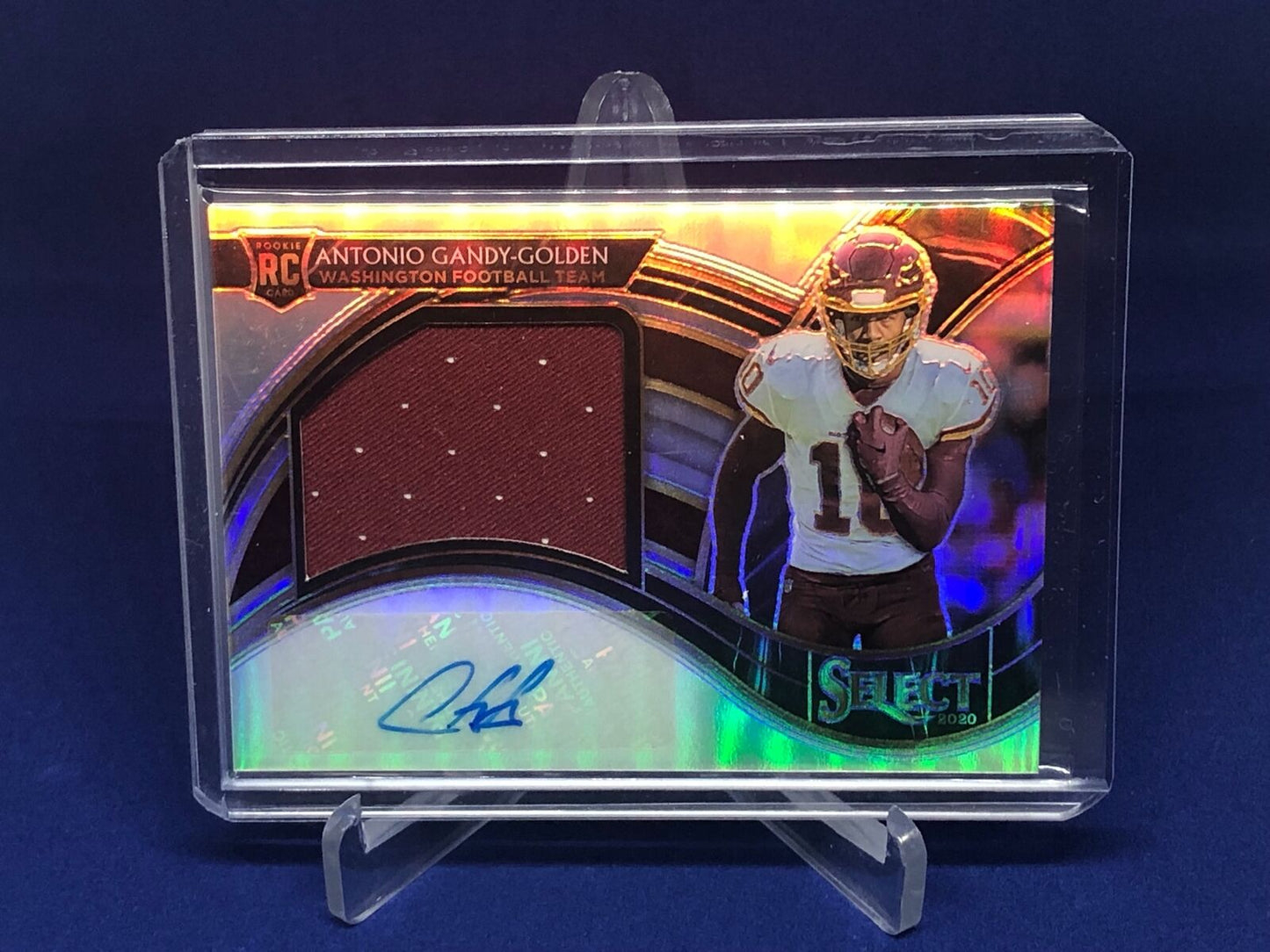 ANTONIO GANDY GOLDEN 2020 PANINI SELECT RPA PATCH AUTO RC #D 68/99