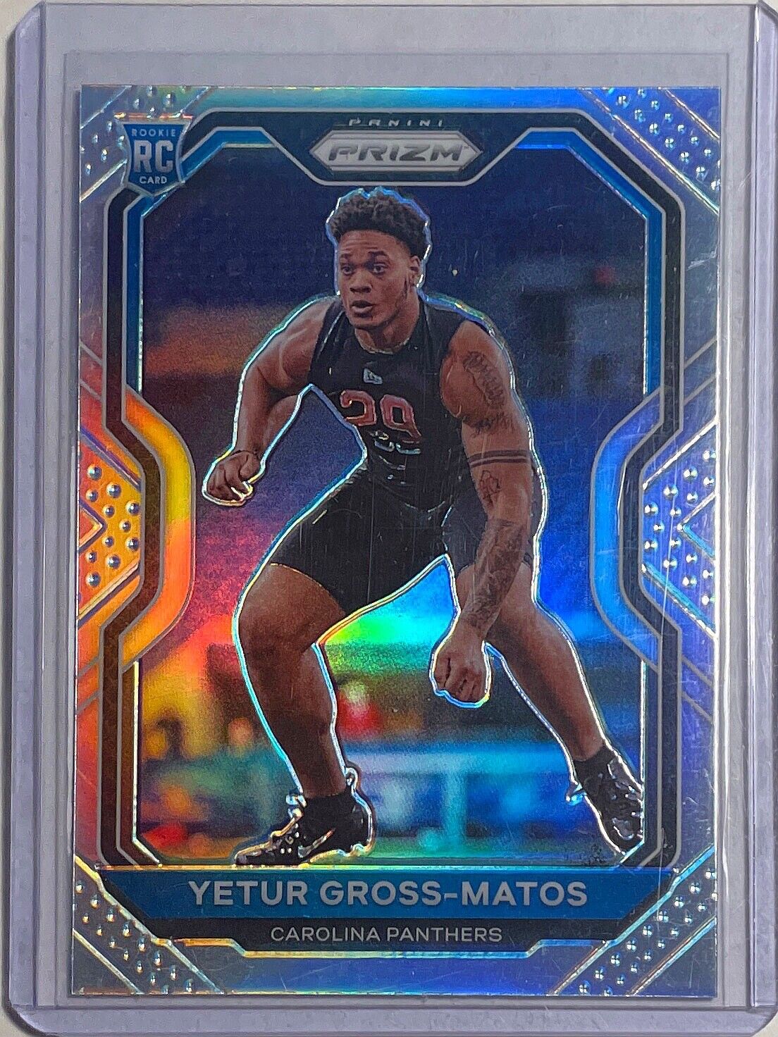YETUR GROSS-MATOS 2020 PANINI PRIZM SILVER PRIZM ROOKIE RC #366