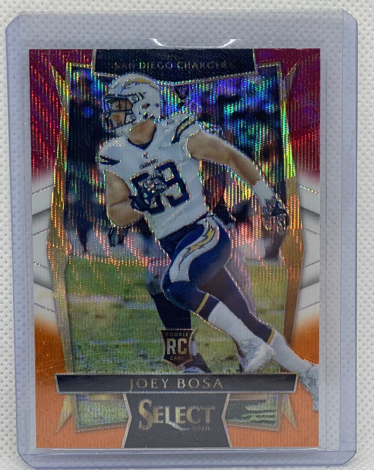 JOEY BOSA 2016 PANINI SELECT TRI-COLOR PRIZM ROOKIE RC #25