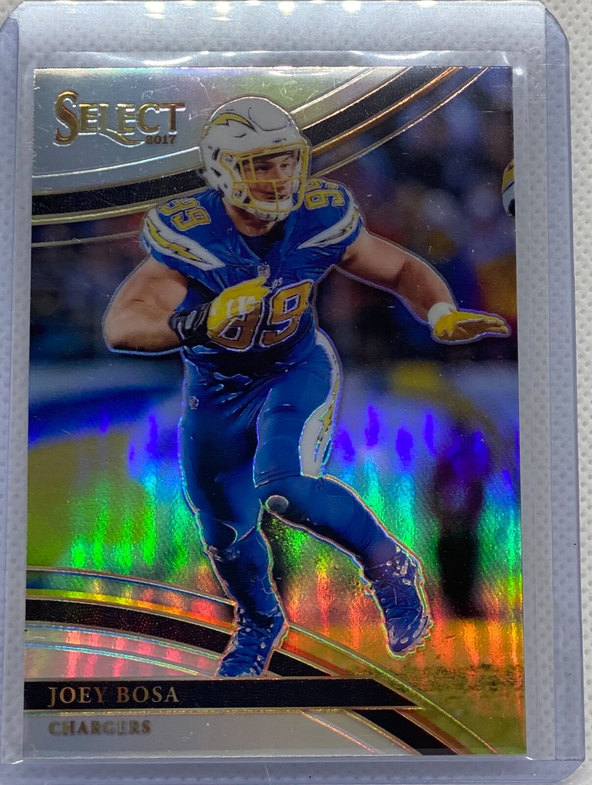 JOEY BOSA 2017 PANINI SELECT SILVER FIELD LEVEL PRIZM #235