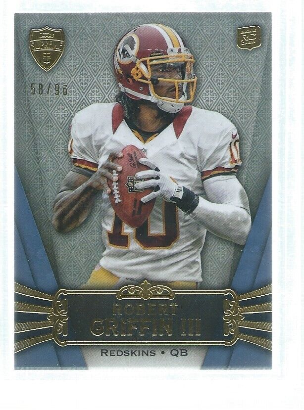 ROBERT GRIFFIN III 2012 TOPPS SUPREME BLUE RC #D 58/96