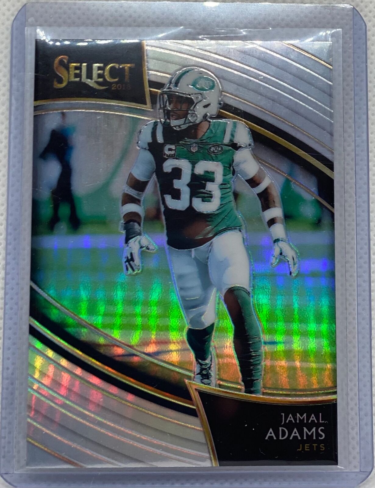 JAMAL ADAMS 2018 PANINI SELECT SILVER FIELD LEVEL PRIZM #287