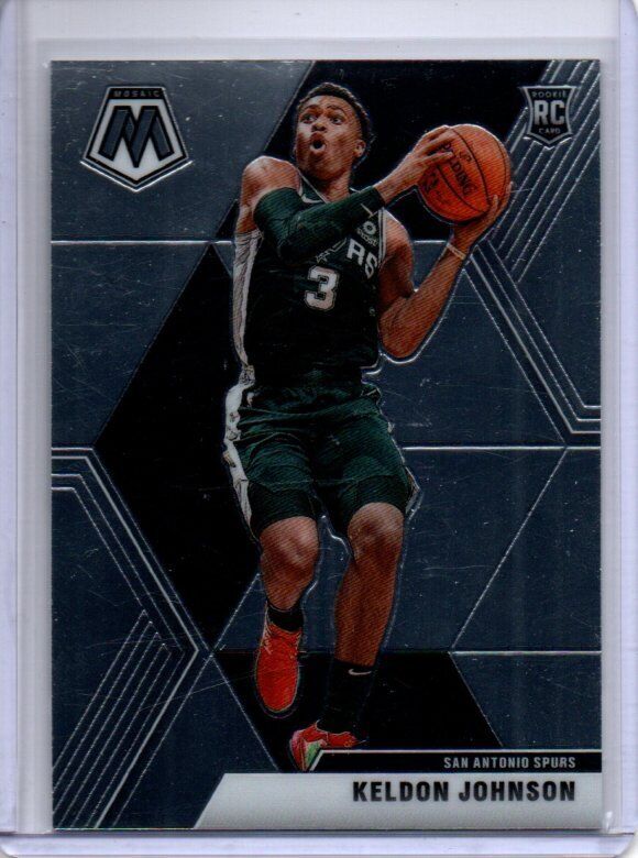 KELDON JOHNSON 2019-20 PANINI MOSAIC TRUE ROOKIE RC #238