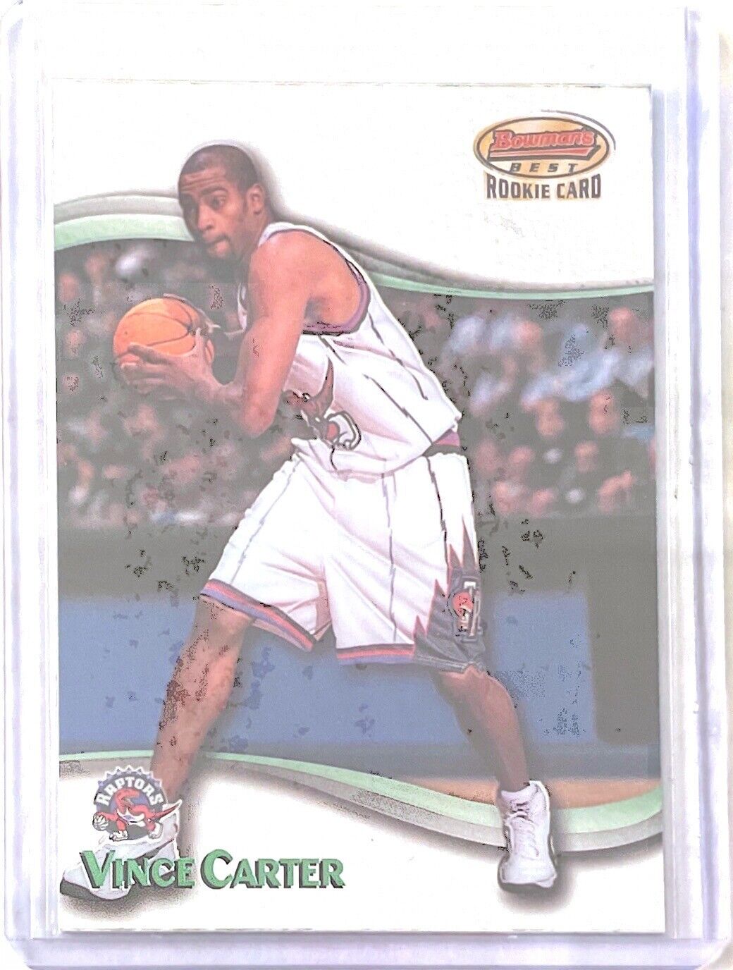 VINCE CARTER 1998-99 BOWMAN'S BEST ROOKIE RC #105
