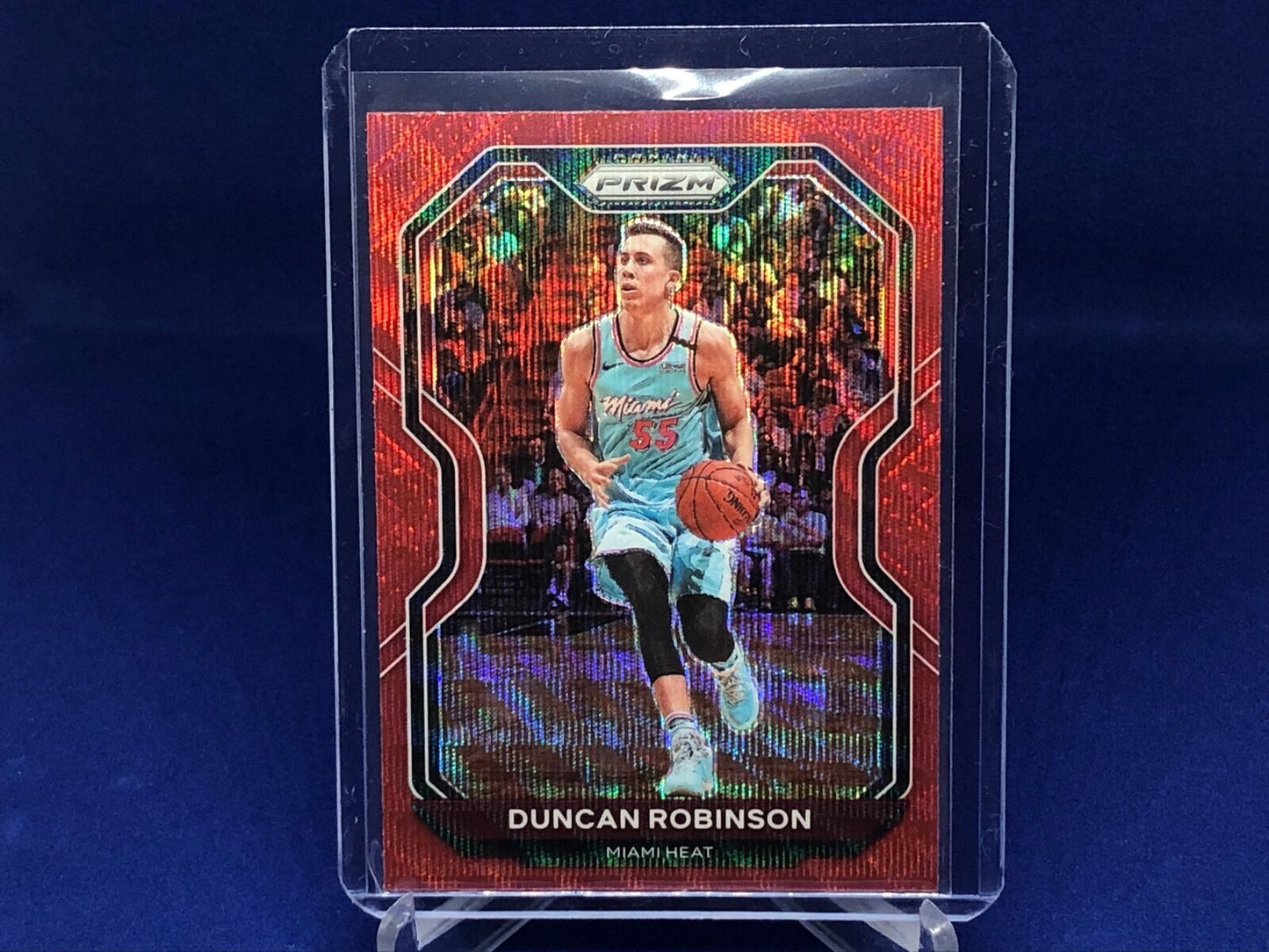 DUNCAN ROBINSON 2020-21 PANINI PRIZM RED RUBY WAVE PRIZMS # 181