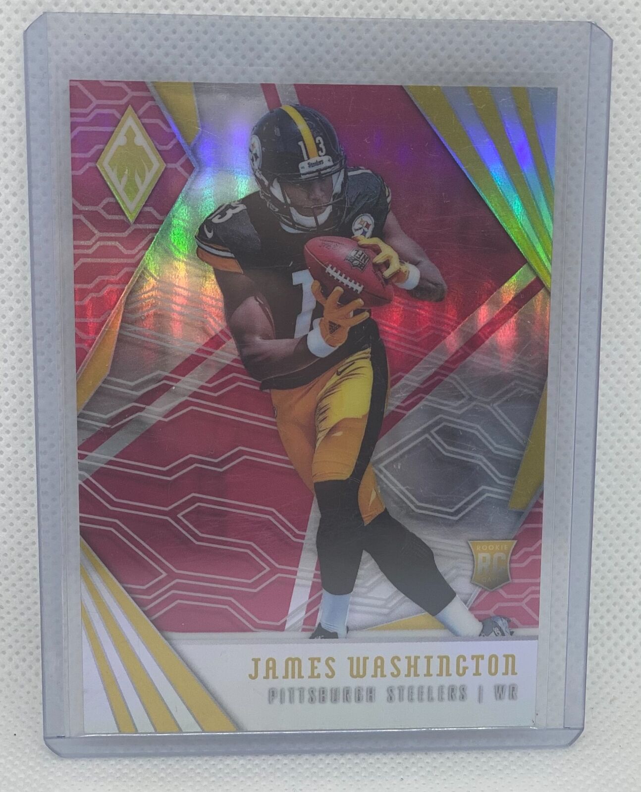 JAMES WASHINGTON 2018 PANINI PHOENIX PINK PRIZM ROOKIE RC #D 107/199