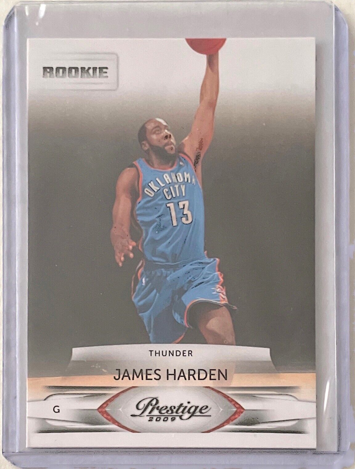 JAMES HARDEN 2009-10 PANINI PRESTIGE ROOKIE RC #153