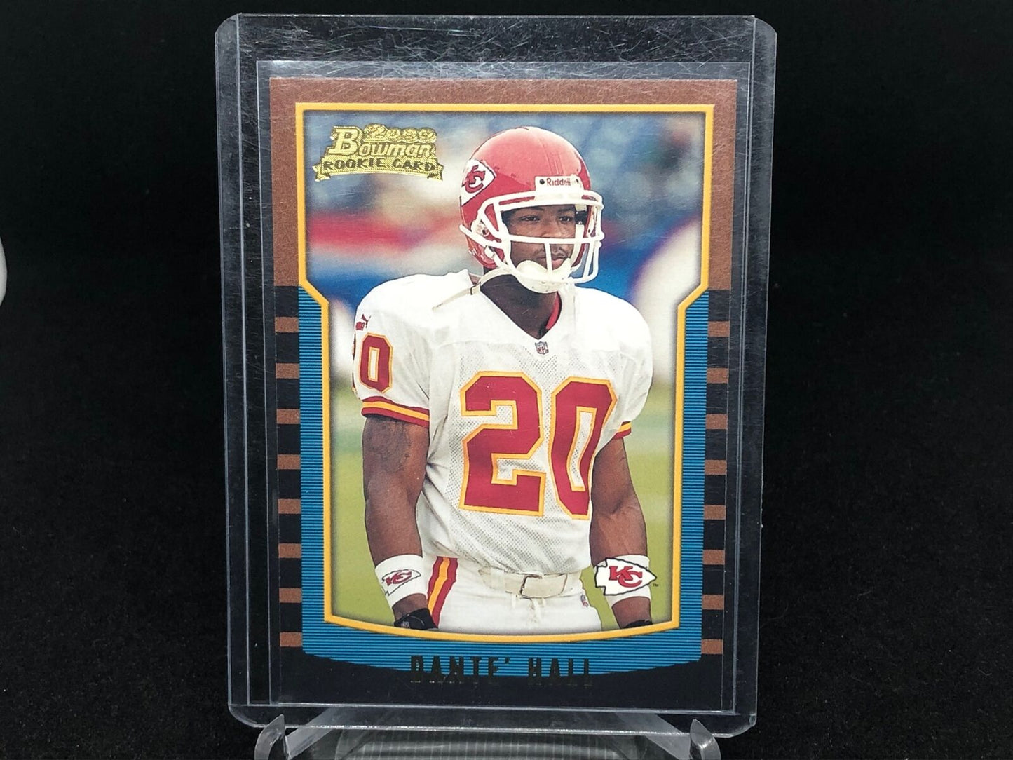 DANTE HALL 2000 BOWMAN ROOKIE CARD RC # 223