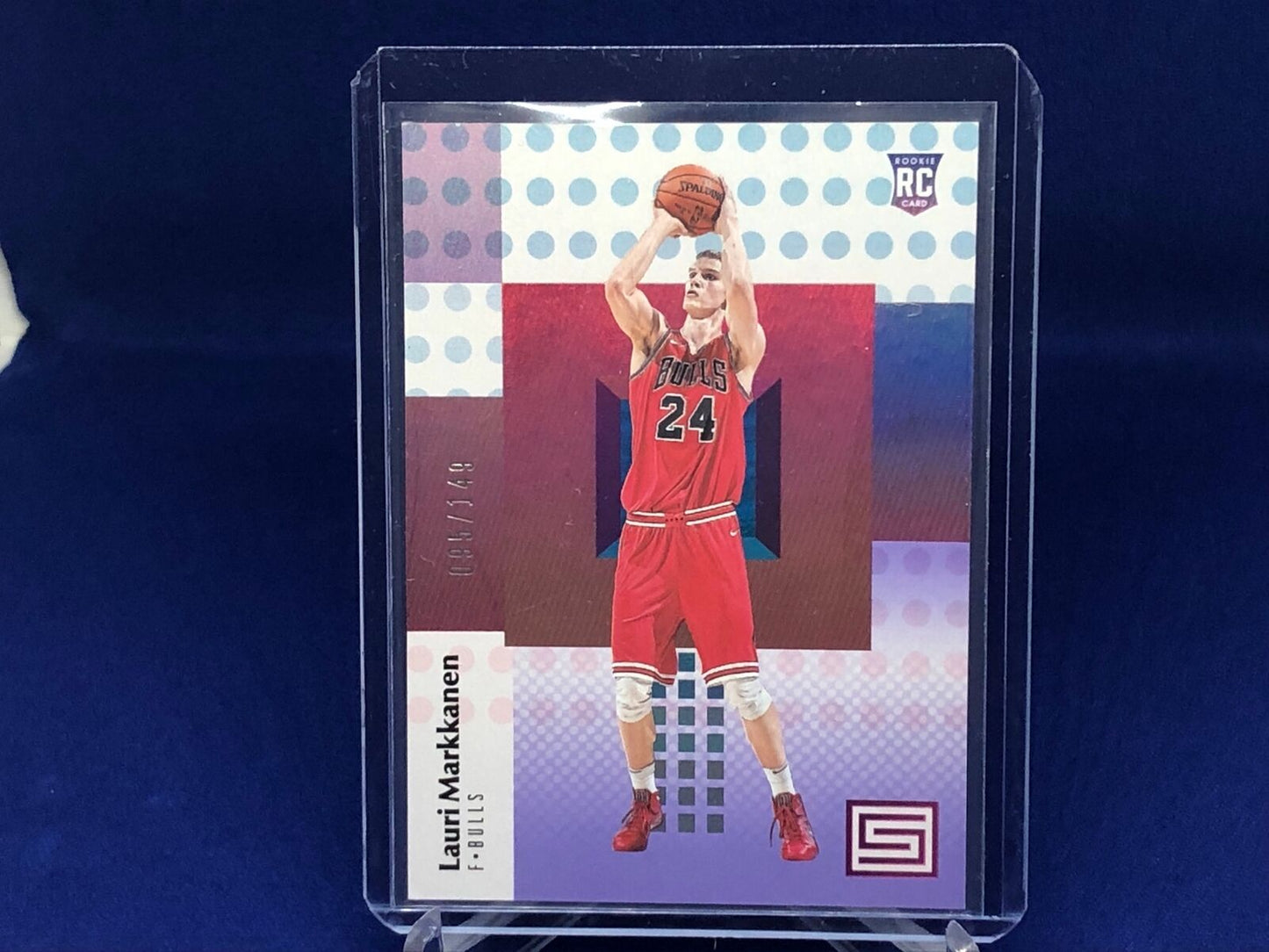LAURI MARKKANEN 2017-18 PANINI STATUS RC #D 95/149