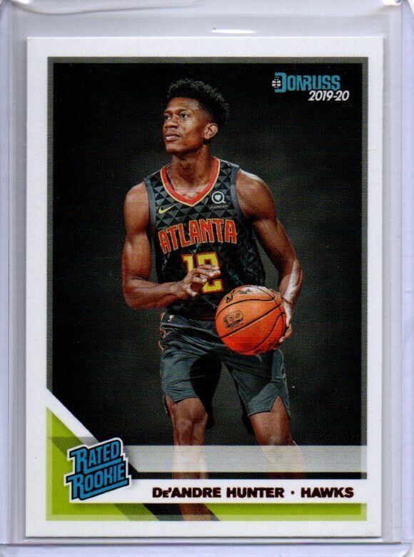 DE'ANDRE HUNTER 2019-20 PANINI DONRUSS TRUE ROOKIE RC #204