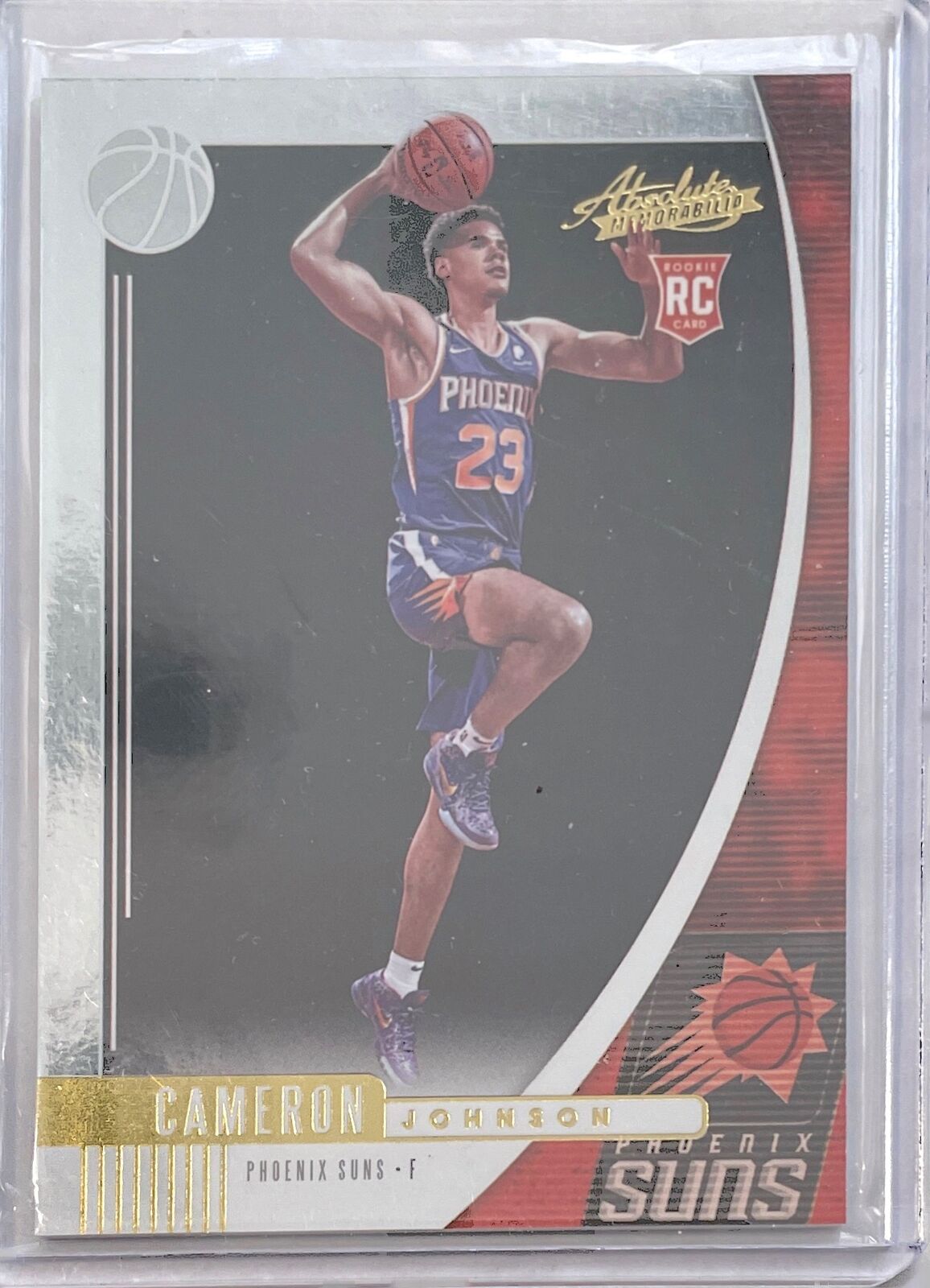 CAMERON JOHNSON 2019-20 PANINI ABSOULTE MEMORABILIA XRC ROOKIE RC #47