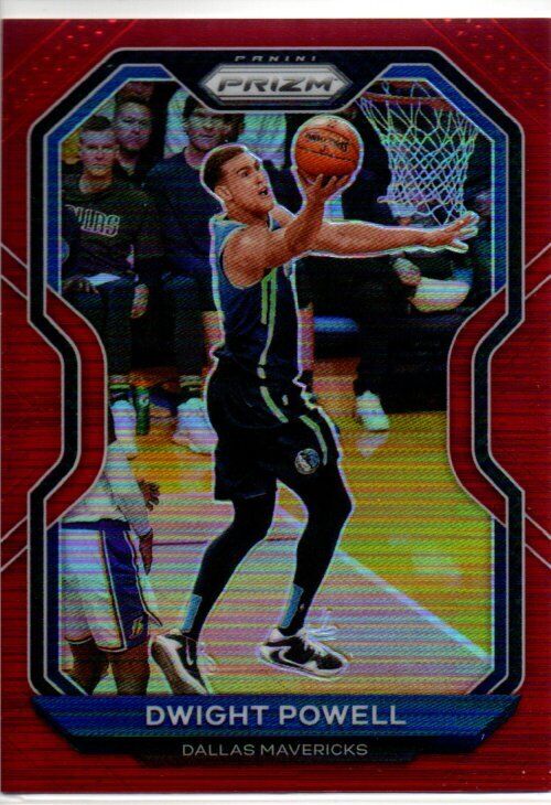DWIGHT POWELL 2020-21 PANINI PRIZM RED PRIZMS #D 254/299