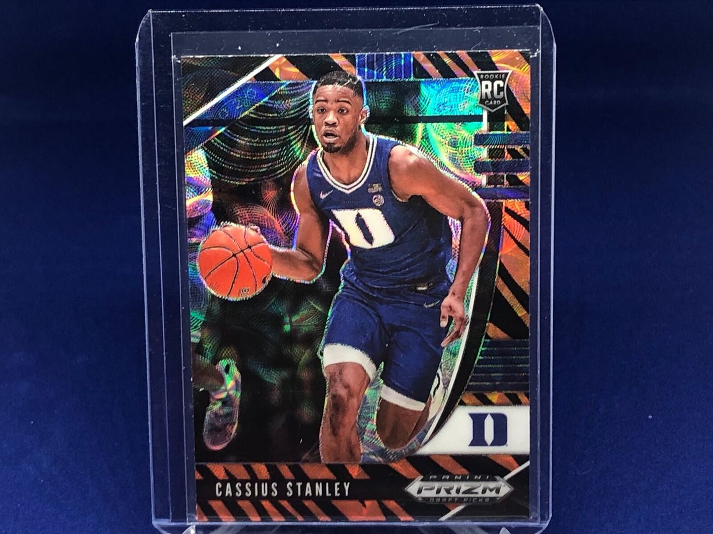 CASSIUS STANLEY 2020-21 PANINI PRIZM DRAFT PICKS TIGER STRIPE PRIZM SSP RC # 68