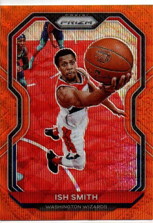 ISH SMITH 2020-21 PANINI PRIZM ORANGE WAVE PRIZMS #D 16/299