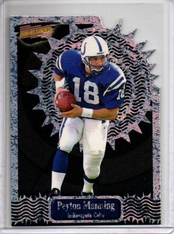 PEYTON MANNING 1999 PACIFIC REVOLUTION THORN IN THE SIDE DIE CUT #11