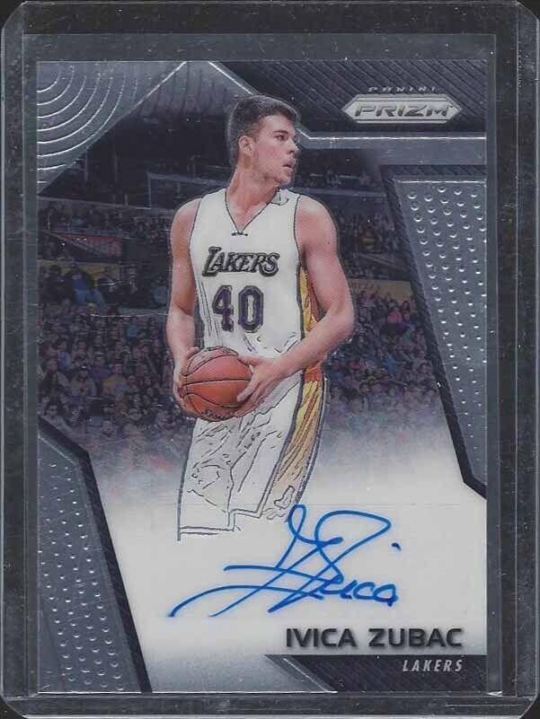 IVICA ZUBAC 2017-18 PANINI PRIZM AUTO #SG-IZ